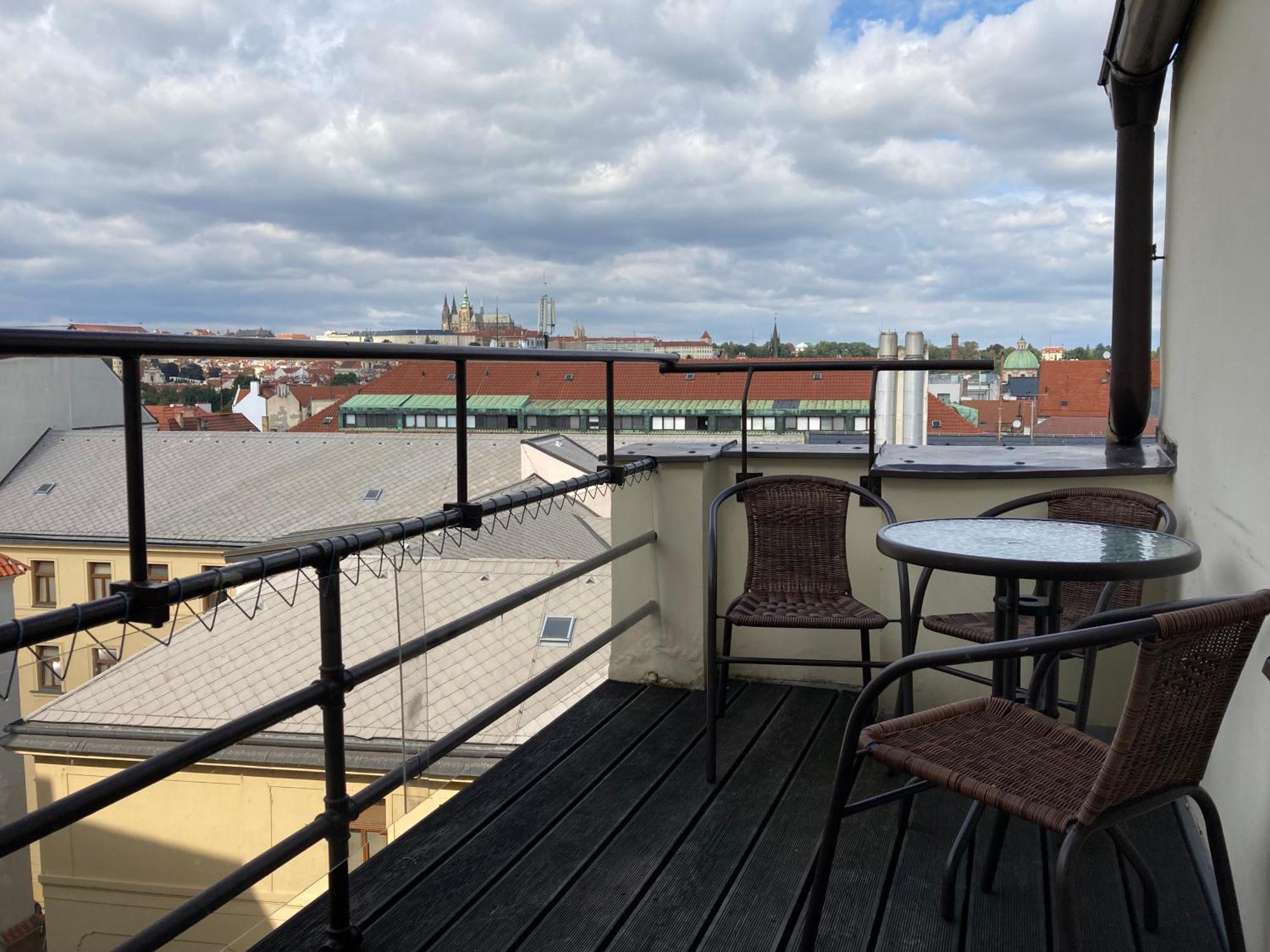 Castle View Apartment Praga Exterior foto